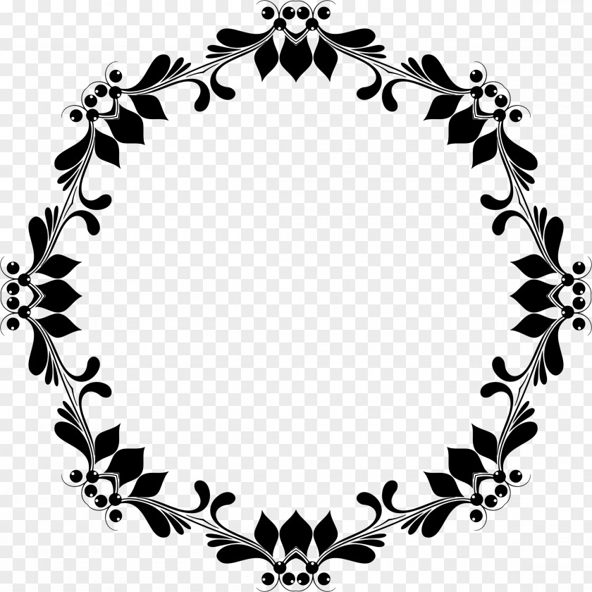 Design Picture Frames Floral Clip Art PNG