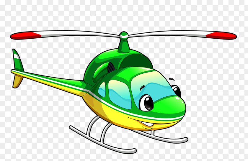 Hand-painted Helicopter Stock Photography Cartoon Illustration PNG