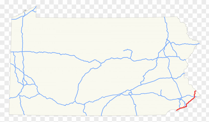 Interstate Map Ecoregion Line PNG