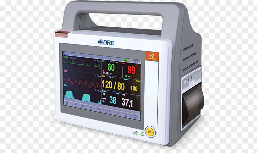 Ambulance Stretcher Parts Monitoring Vital Signs Computer Monitors Pulse Oximetry Blood Pressure PNG
