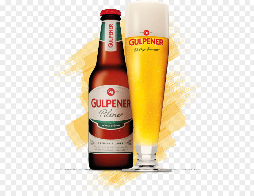 Beer Gulpener Biologisch Ur-Pilsner Pilsner PNG