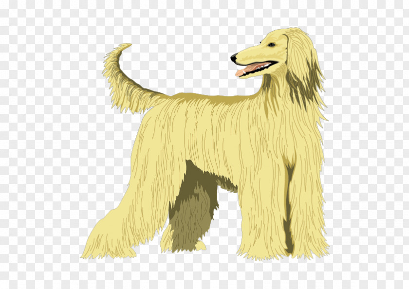 Cartoon Golden Retriever Afghan Hound Basset Greyhound Plott Beagle PNG