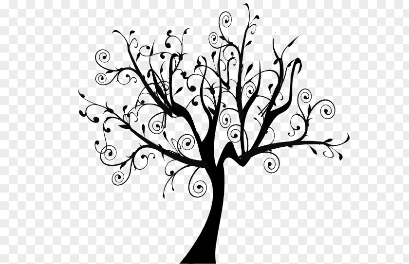 Creative Winter Branch Tree Clip Art PNG