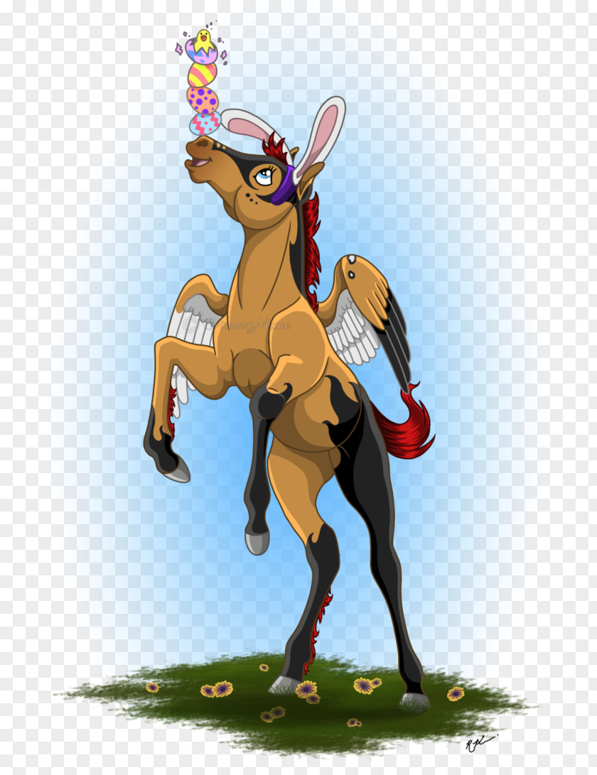 Horse Donkey Deer Cattle PNG