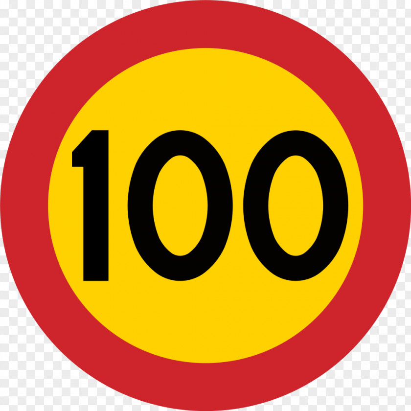 Road Kilometer Per Hour Speed Limit Highway Traffic Sign PNG