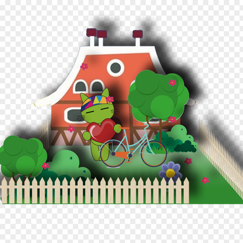 Cartoon House Free Download Drawing PNG