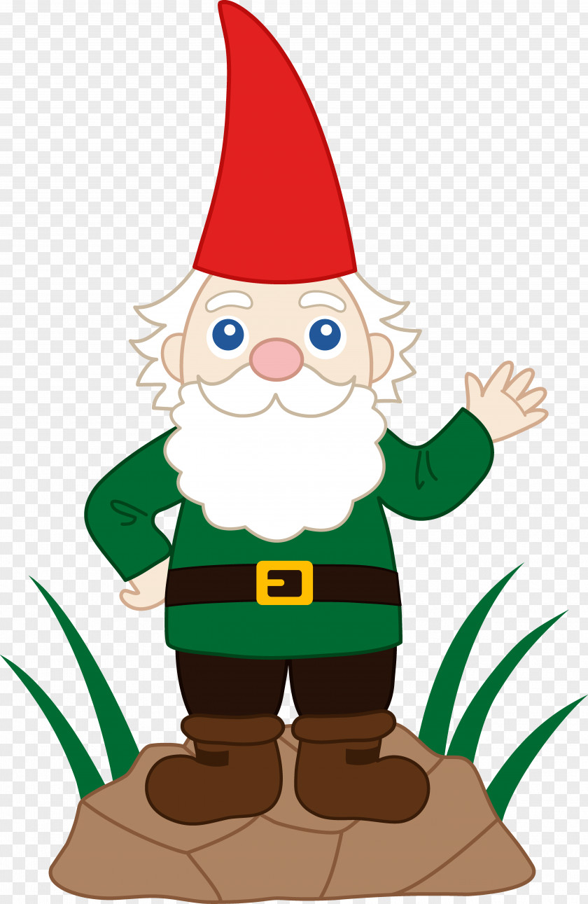 Cute Garden Cliparts Gnome Dwarf Elf Clip Art PNG