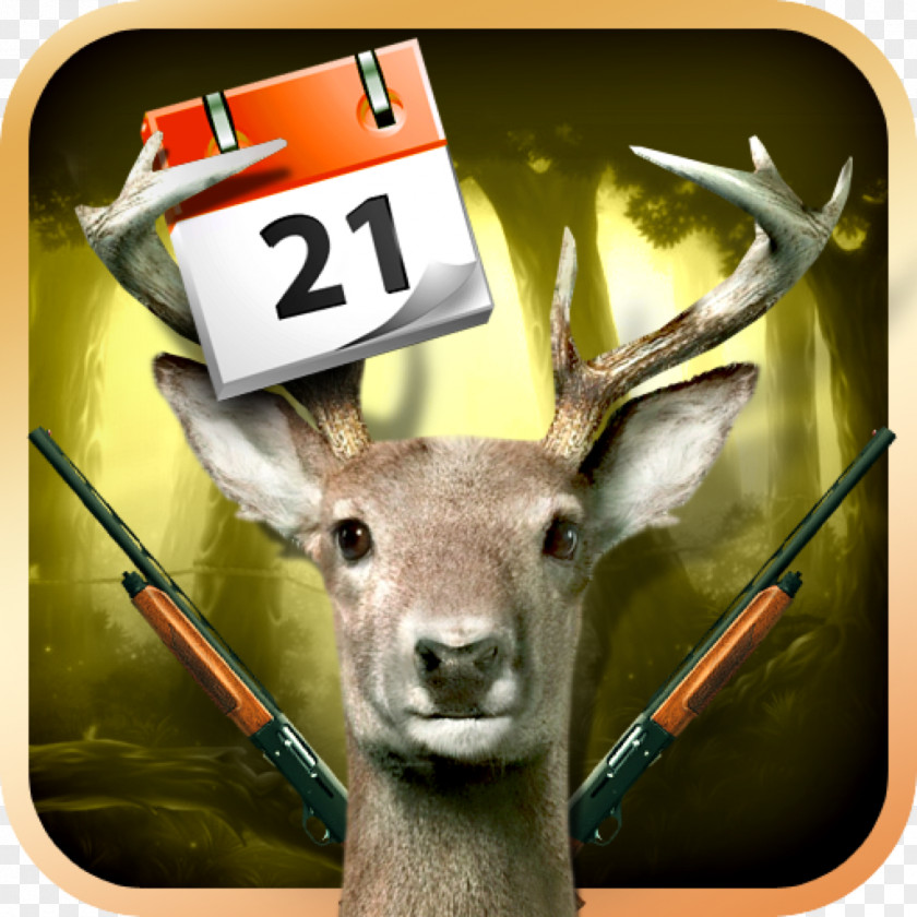 Deer Hunting Calendar Hunter Time PNG