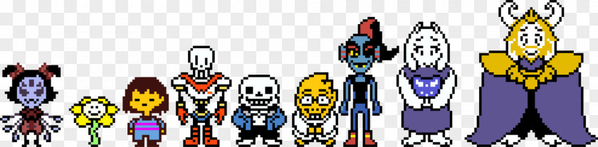 Sprite Undertale Pixel Art PNG