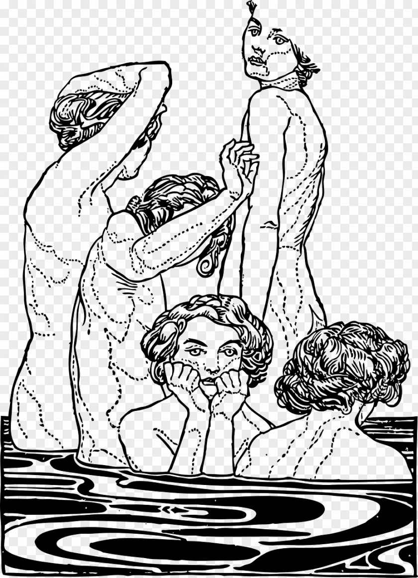 Bathing Clip Art PNG