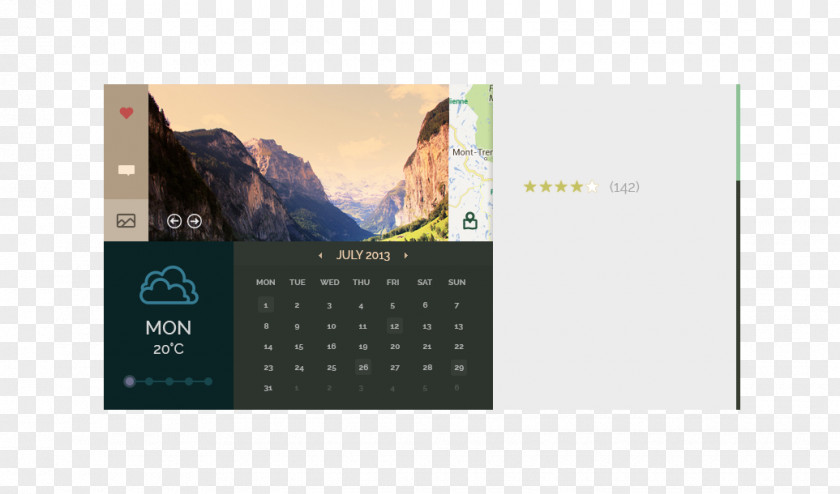 Calendar Template Flat Design User Interface Icon PNG