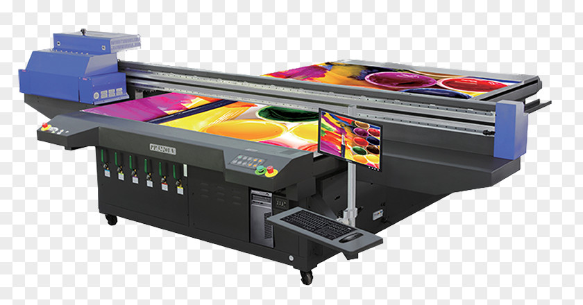Large Printer Flatbed Digital Wide-format Printing PNG