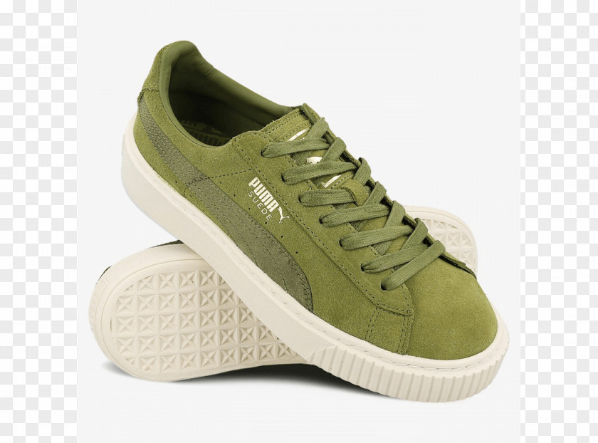 Satin Sports Shoes Suede Puma PNG