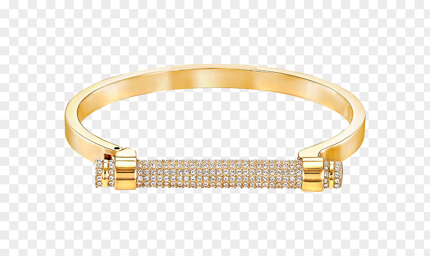 Swarovski Gold Jewelry Necklace Earring Bangle Plating Bracelet AG PNG