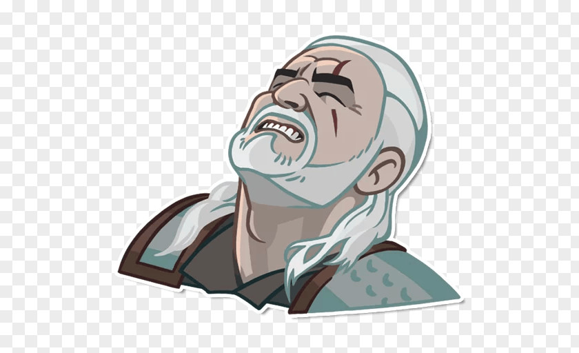The Witcher 3: Wild Hunt Geralt Of Rivia Telegram Sticker PNG