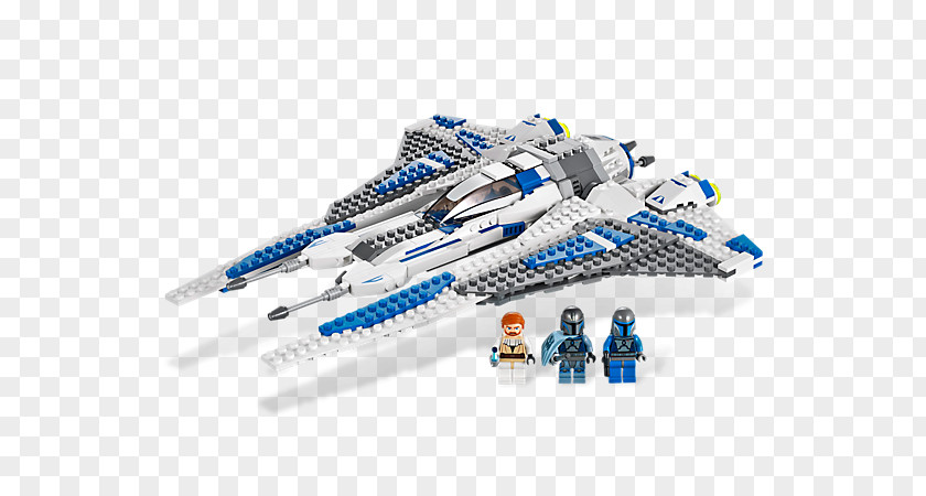 Toy Lego Star Wars LEGO 9525 Pre Vizsla's Mandalorian Fighter Minifigure PNG