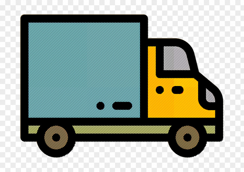 Truck Icon Laundry Delivery PNG