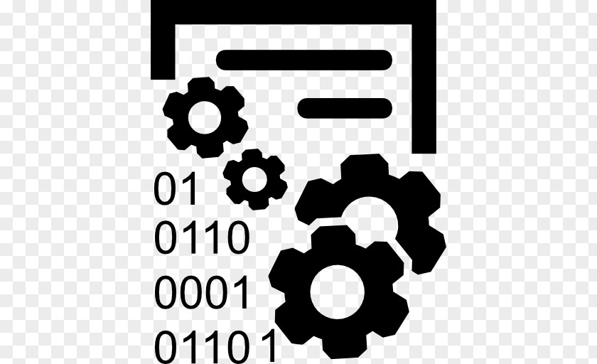Binary Data Processing Symbol File PNG