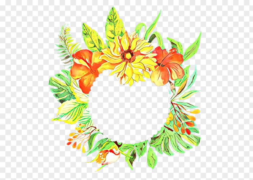 Lei Plant Flowers Background PNG