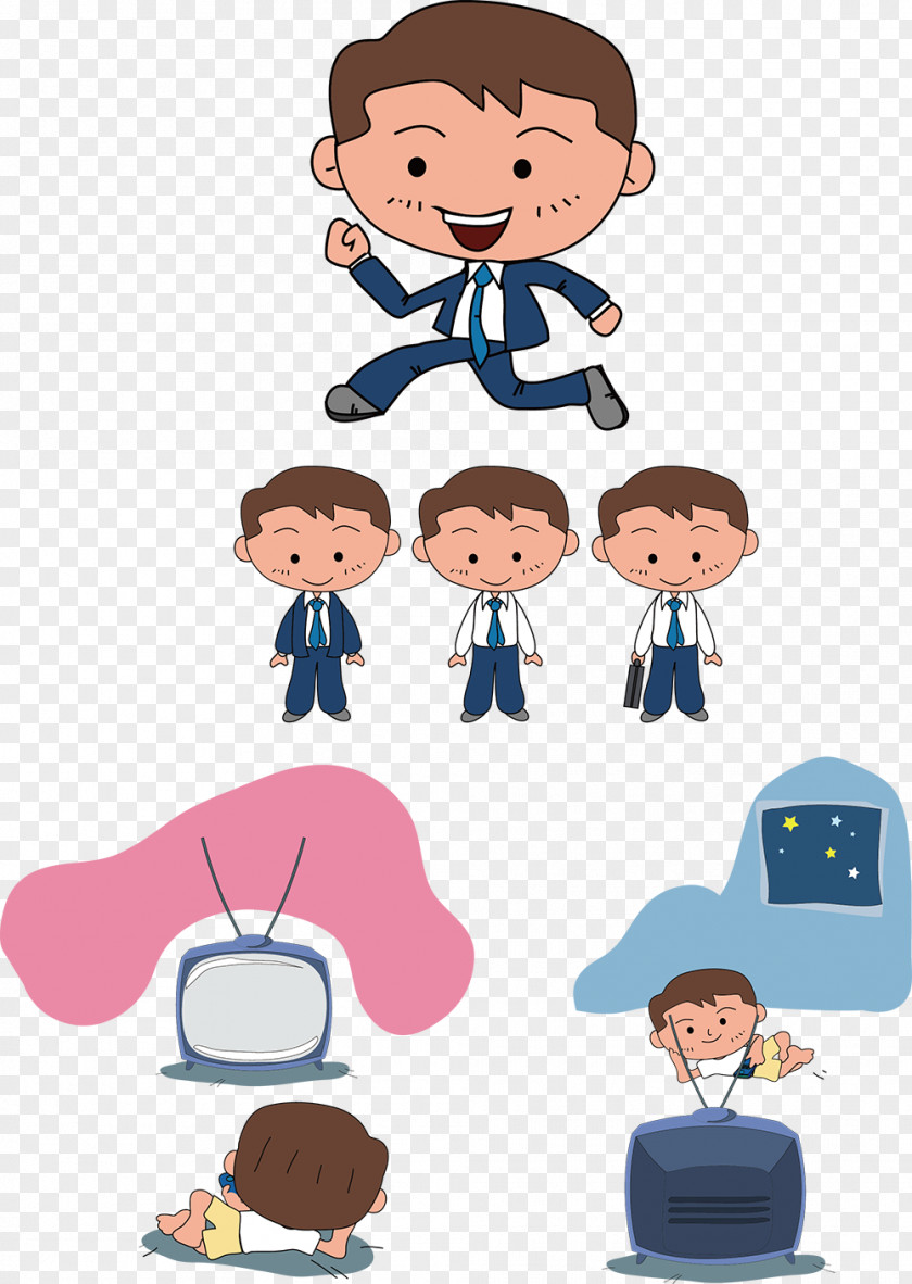 Running Man Cartoon Euclidean Vector Clip Art PNG