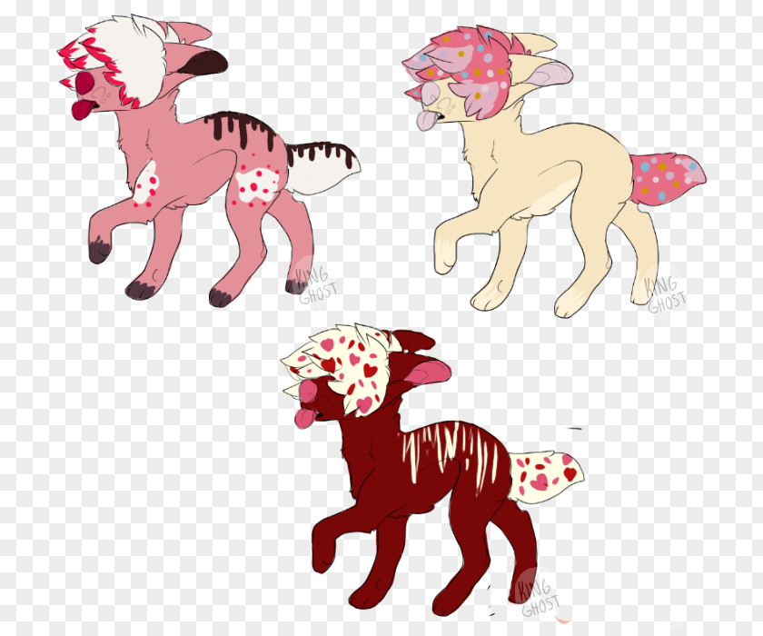 Valentine's Day Theme Horse Carnivora Tail Clip Art PNG