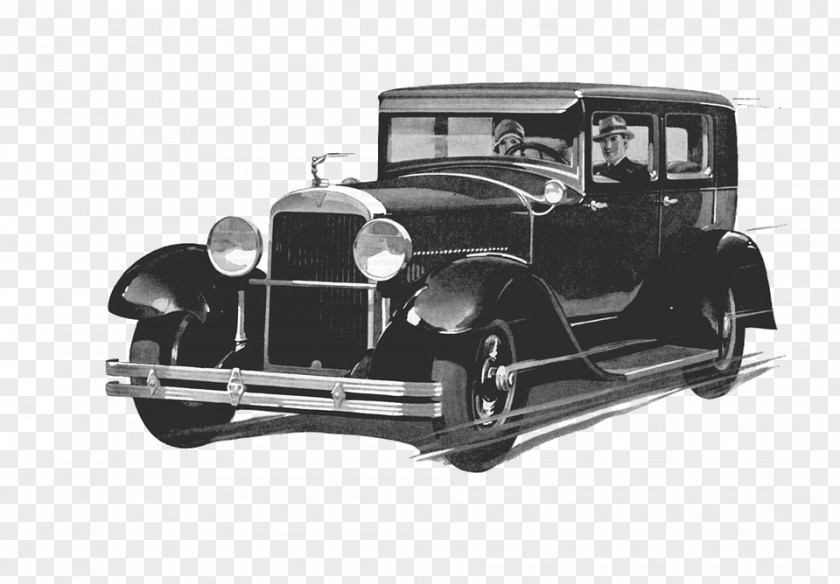 Black And White Old Cars Classic Car Ford Motor Company Vintage 1932 PNG