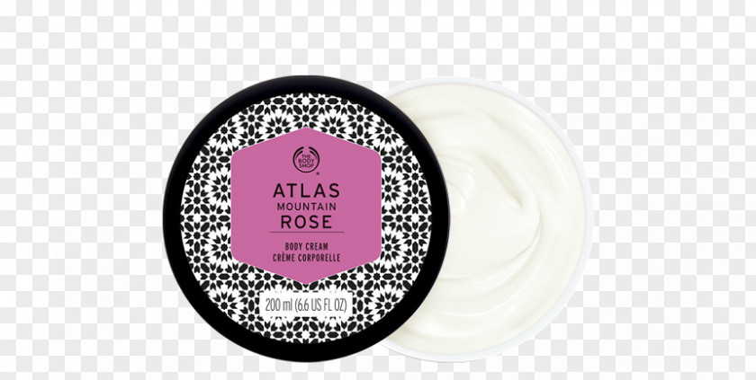 Perfume Lotion Cream The Body Shop Butter Atlas Mountain Rose Edt PNG