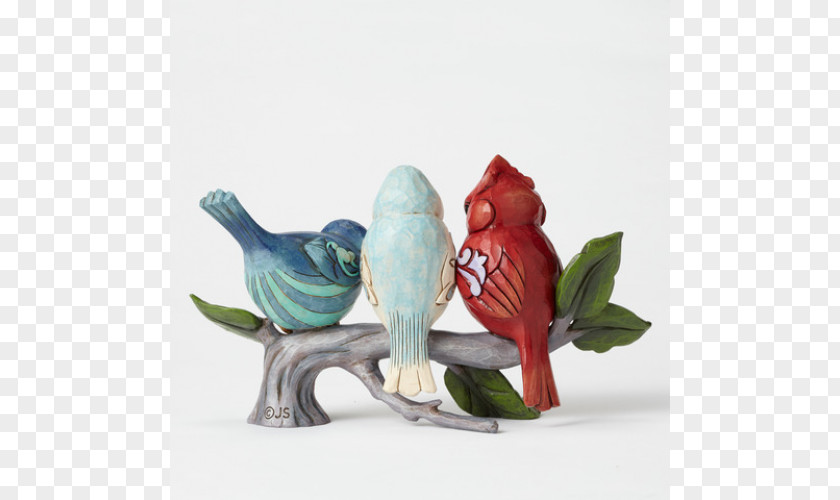 Bird & Jim Bluebird Figurine White PNG