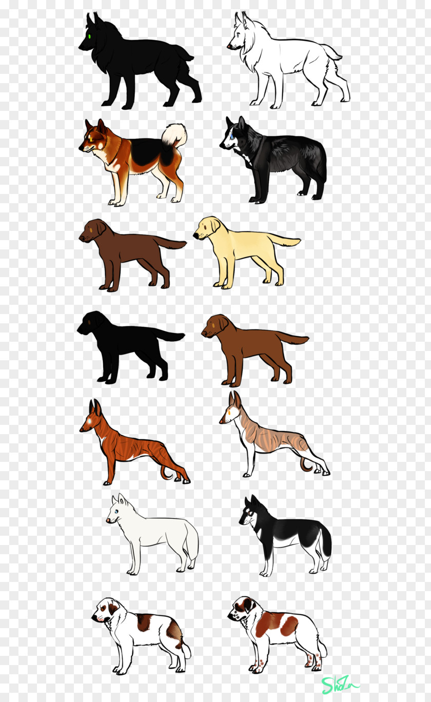 Dog Cattle Horse Deer Clip Art PNG