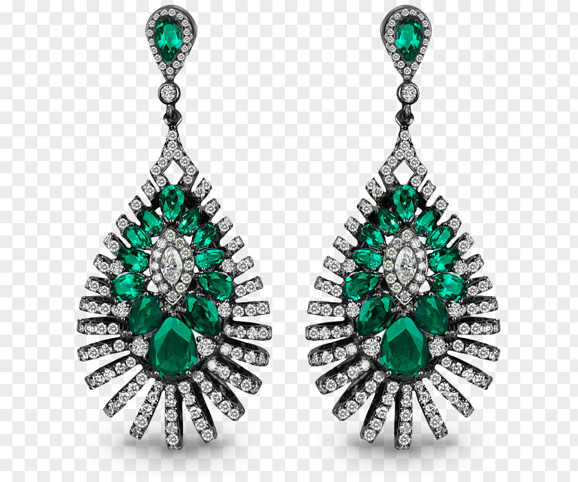 Emerald Earring Jacob & Co Jewellery Costume Jewelry PNG