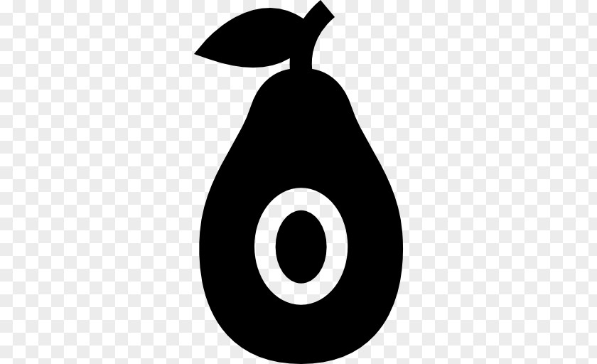 Avocado Noun Symbol Logo PNG