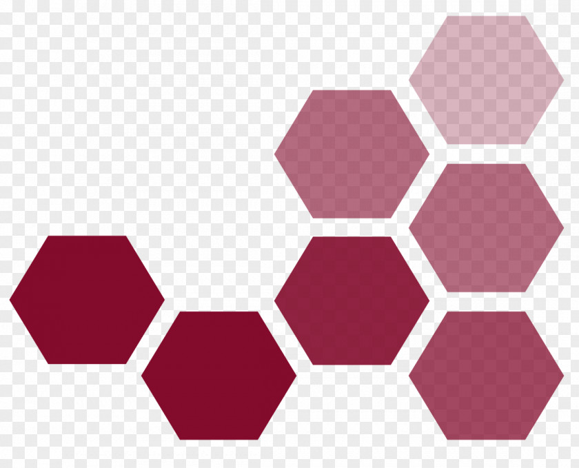 Business Crimson Hexagon Honeycomb PNG