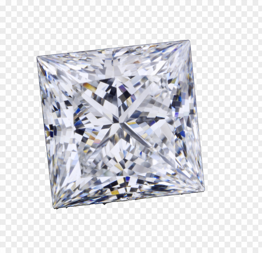 Diamonds Earring Diamond Clarity Princess Cut Facet PNG