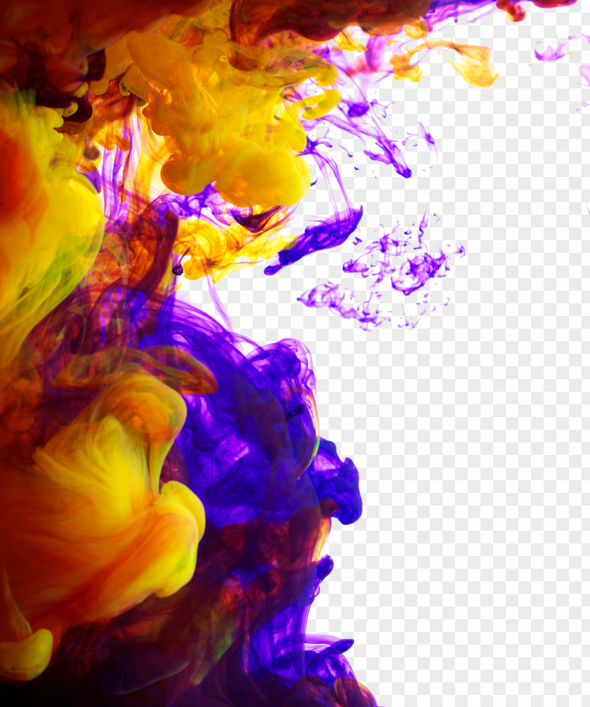 Ink Gratis PNG Gratis, smoke, yellow, red, and purple smoke clipart PNG