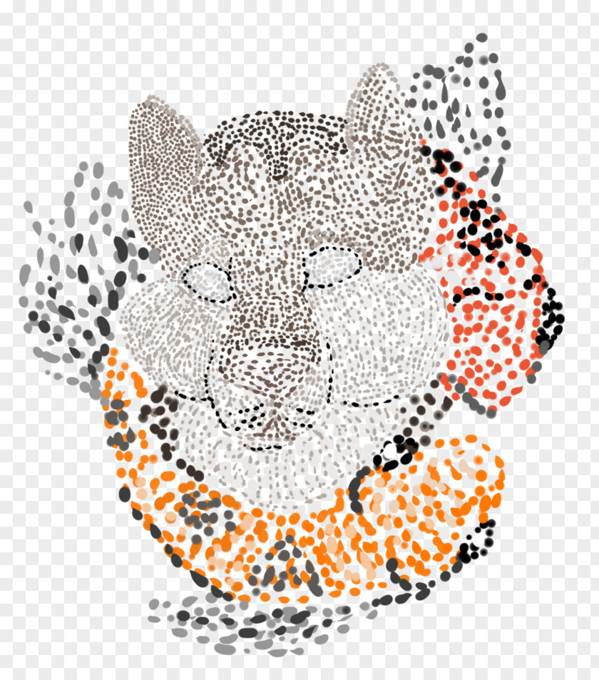 Leopard Cat Visual Arts Doily Whiskers PNG