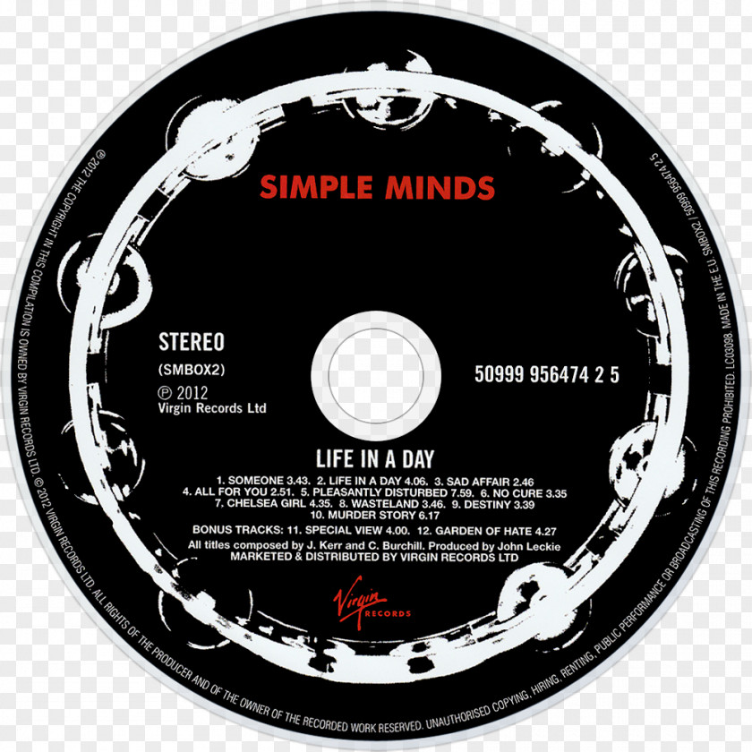 Simple Minds Street Fighting Years Life In A Day Compact Disc Sanctify Yourself Book Of Brilliant Things PNG