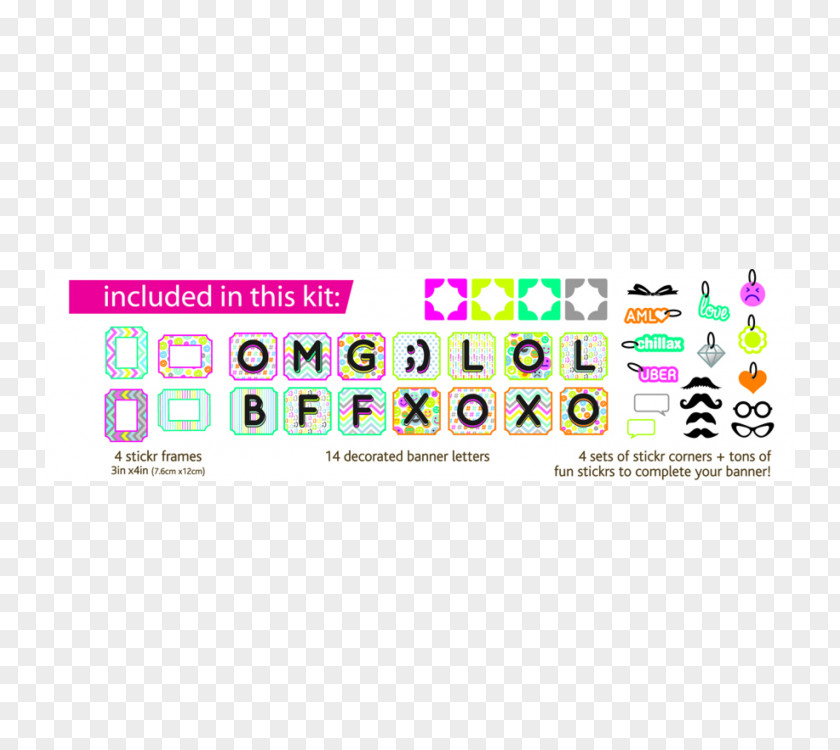 Sticker Banner Logo Brand PNG