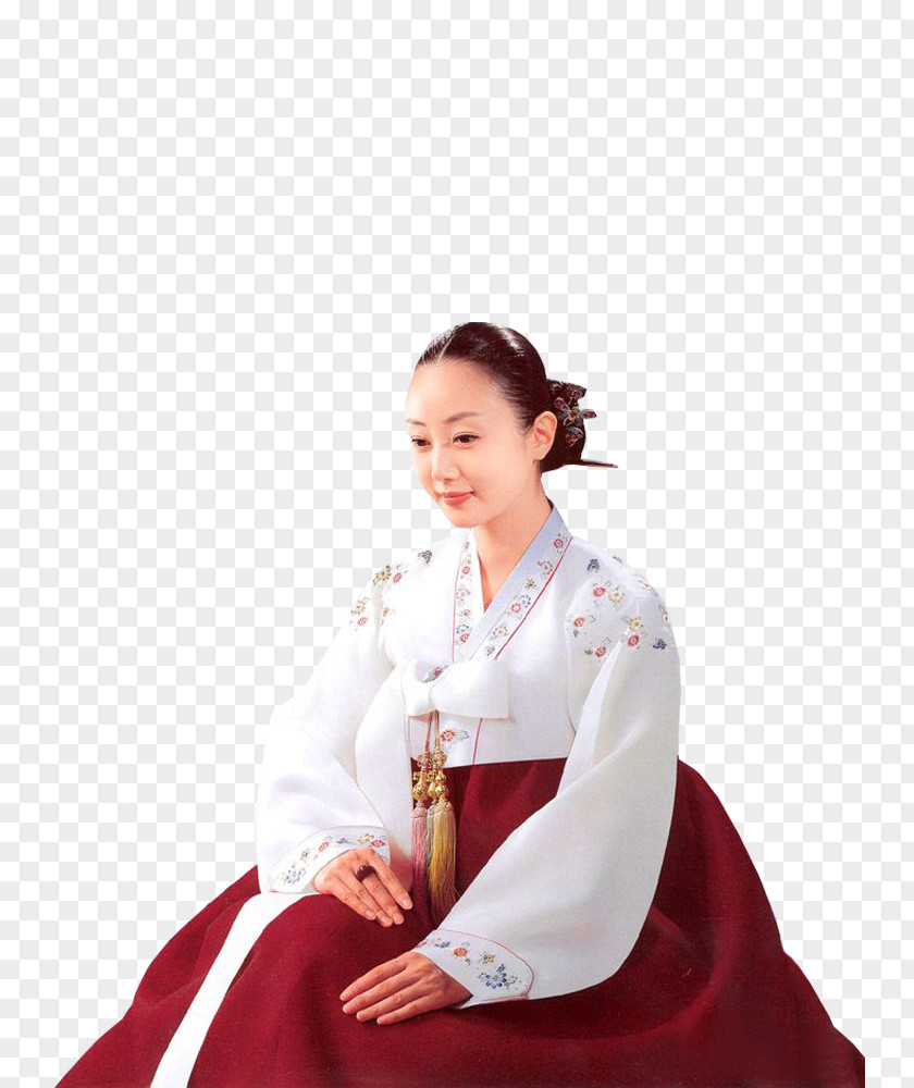 Woman Kimono Hanbok Cheongsam Clothing Robe PNG