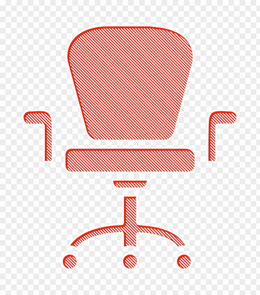 House Things Icon Armchair With Wheels Of Studio Furniture Chair PNG