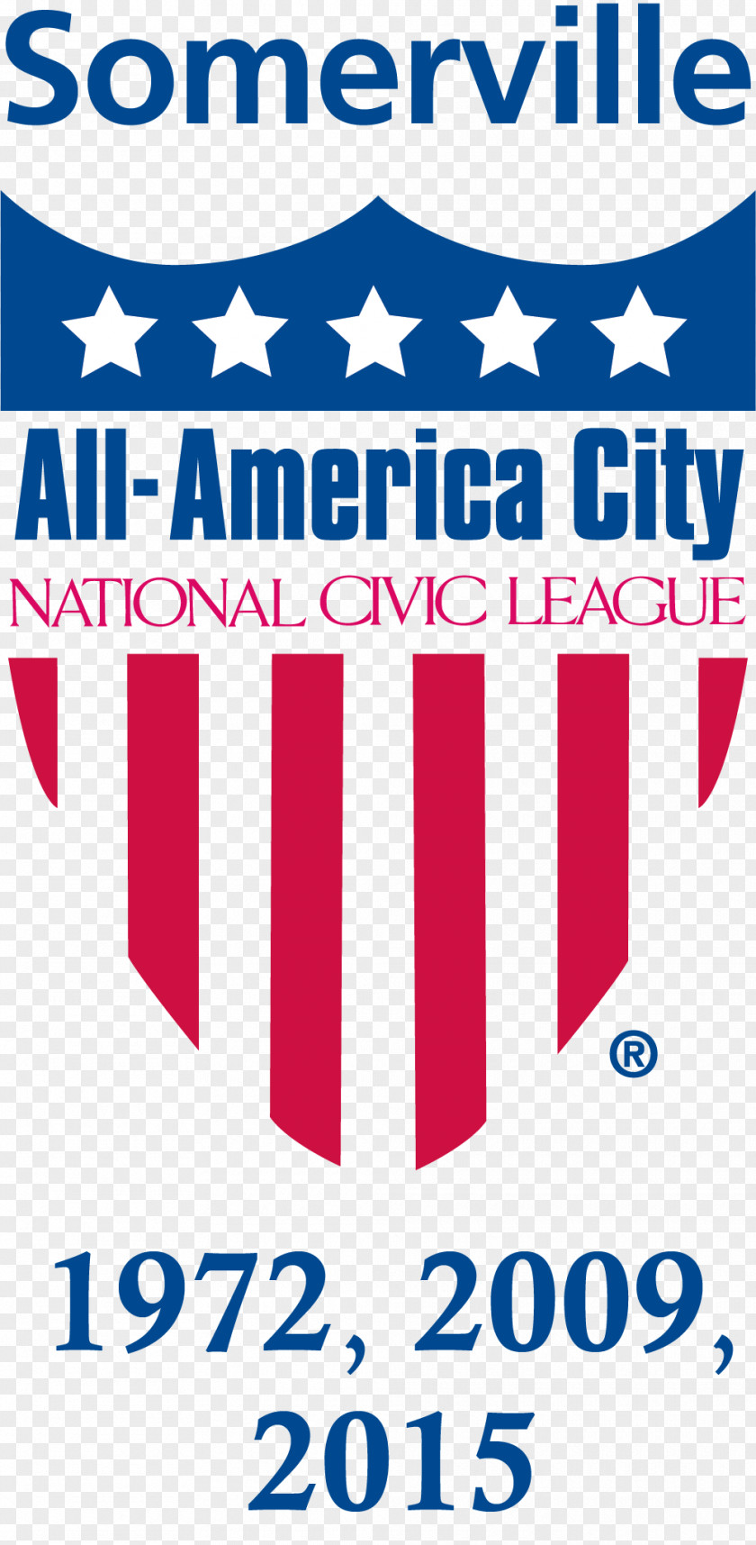 North Of Boston Library Exchange All-America City Award National Civic League Logo Powder House Square Banner PNG