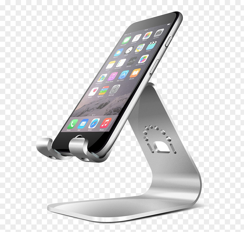 Phone On Stand Apple IPhone 7 Plus 6 Desk Telephone PNG