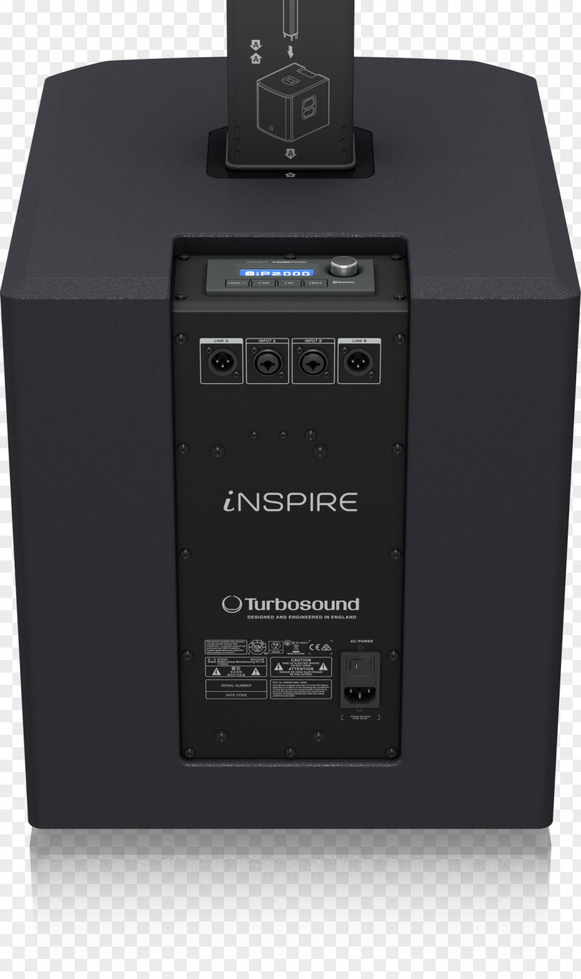 PLM Computer Speakers Turbosound INSPIRE IP2000 Loudspeaker Powered PNG