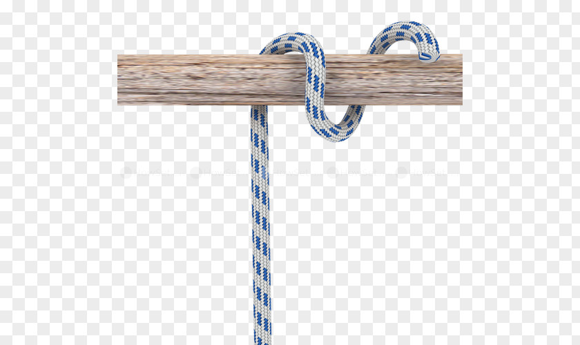 Rope Half Hitch Anchor Bend Knot Round Turn And Two Half-hitches PNG