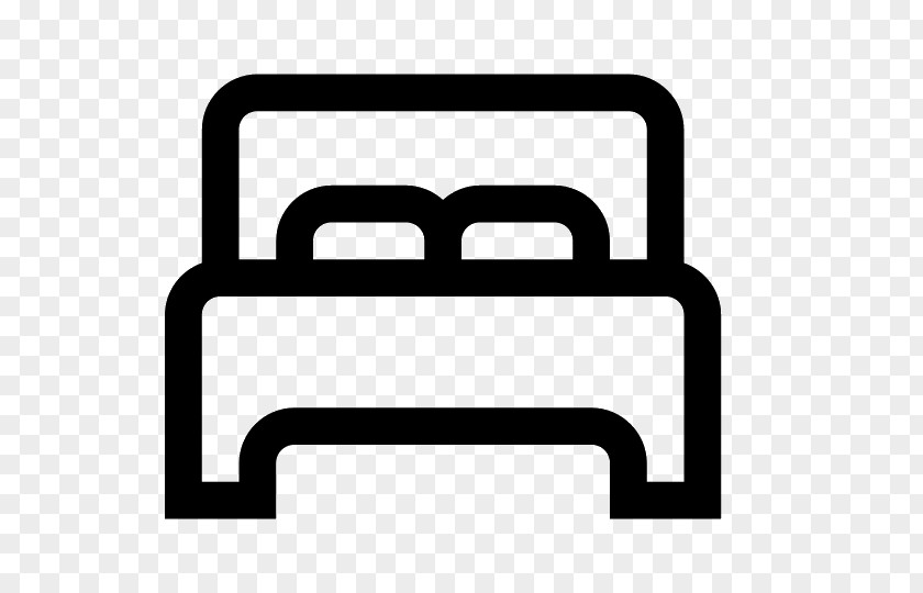 Bed Room Icon Design PNG