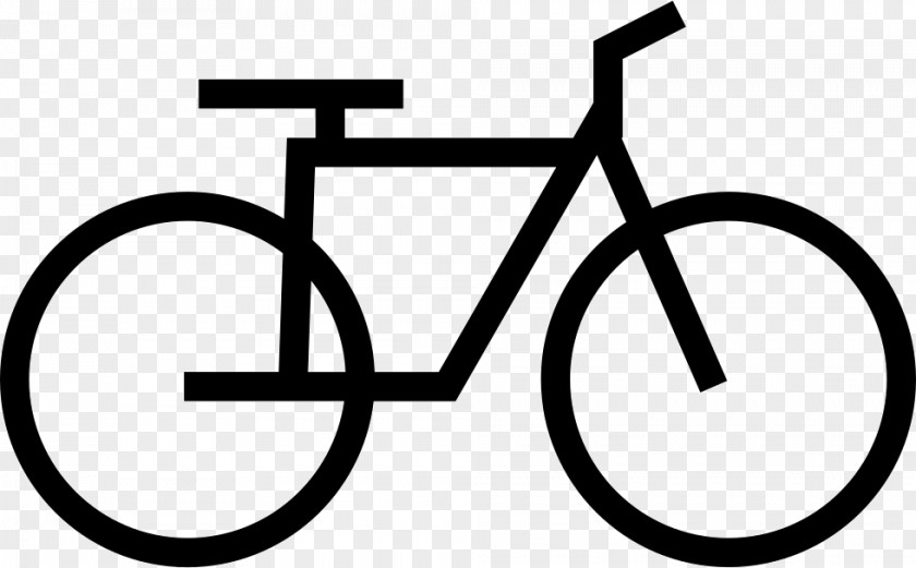 Blackandwhite Bicycle Accessory Symbol Frame PNG