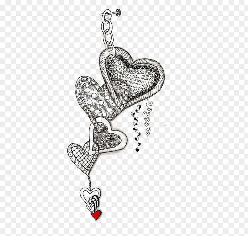Body Jewelry Line Art Love Background Heart PNG