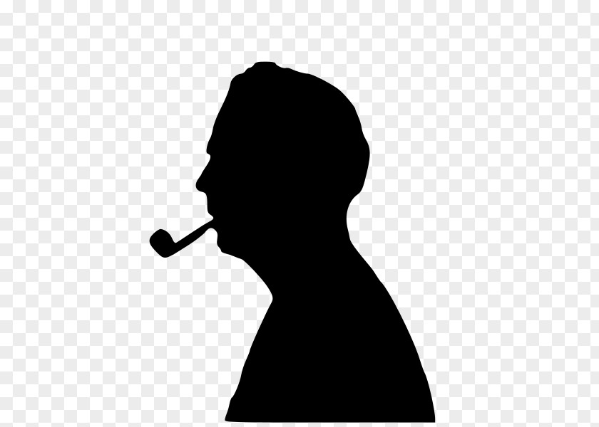 Man Smoking Silhouette Drawing Photography PNG