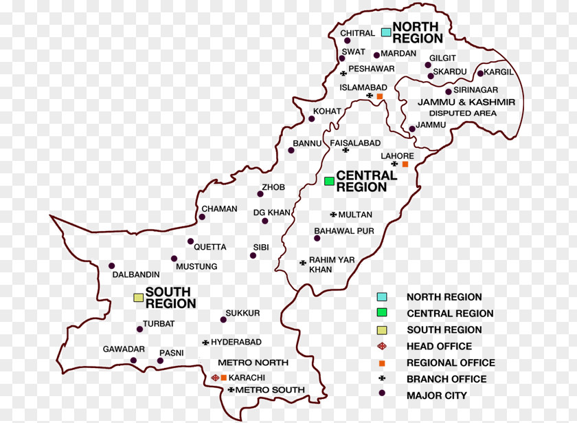 Pakistan Geography Of Map PNG