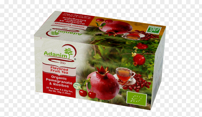 Pomegranate Fruit Green Tea Adanim Organic Food Oolong PNG