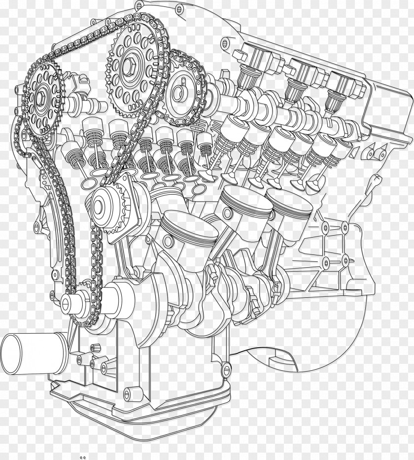 Radial Engine Drawings Patent Drawing Illustration USPTO PNG